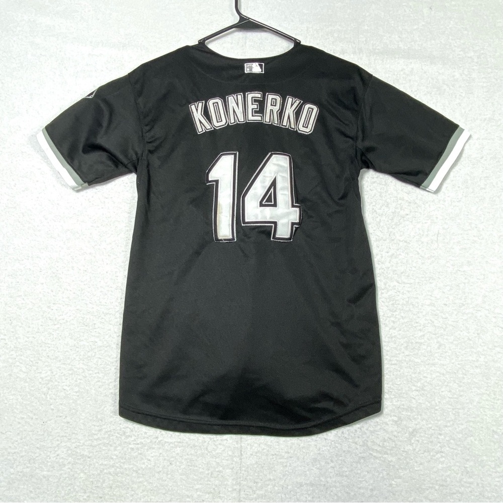 VTG Authentic Majestic BOYS XL Chicago White Sox Paul Konerko Cool Base Jersey - Picture 6 of 12